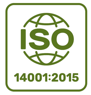Certificado ISO 14001:2015 de Medio Ambiente