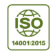 Certificado ISO 14001:2015 de Medio Ambiente